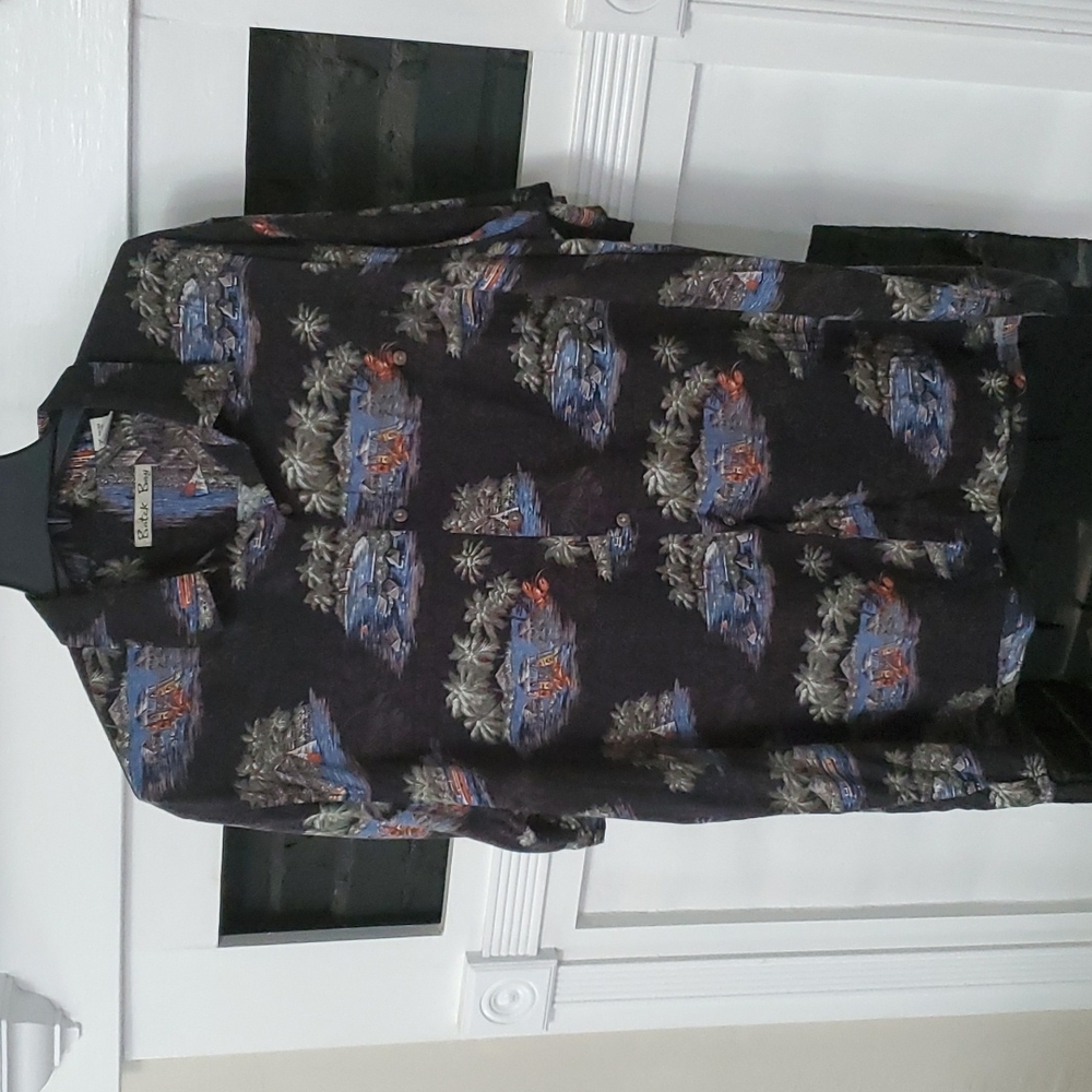 Batek Bay tropical short sleeve shirt